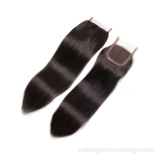 Preplucked Human Hair Lace Closure 2x6 4x6 Lace Closure 5x5 6x6 7x7 All Size Lace Closure Straight Body With Baby Hair
